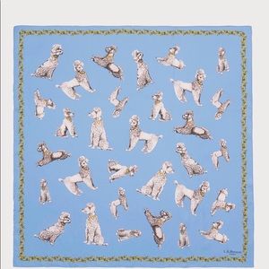 L.K. Bennett Milano silk scarf NWT